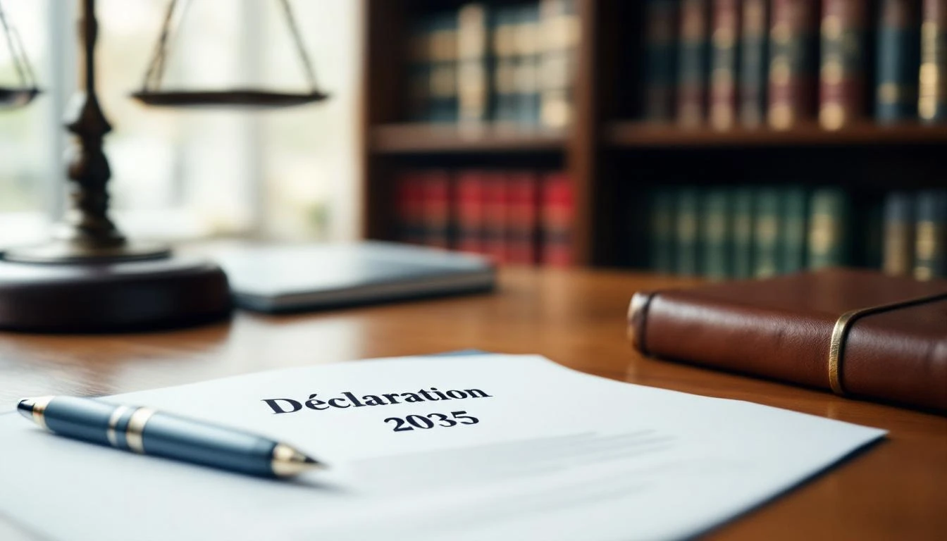 Déclaration 2035 : obligations et deadlines pour 2026